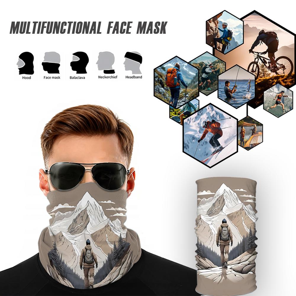 Outdoor Sports Adventure - Men's Outdoor Sports Face Mask Mountaineering