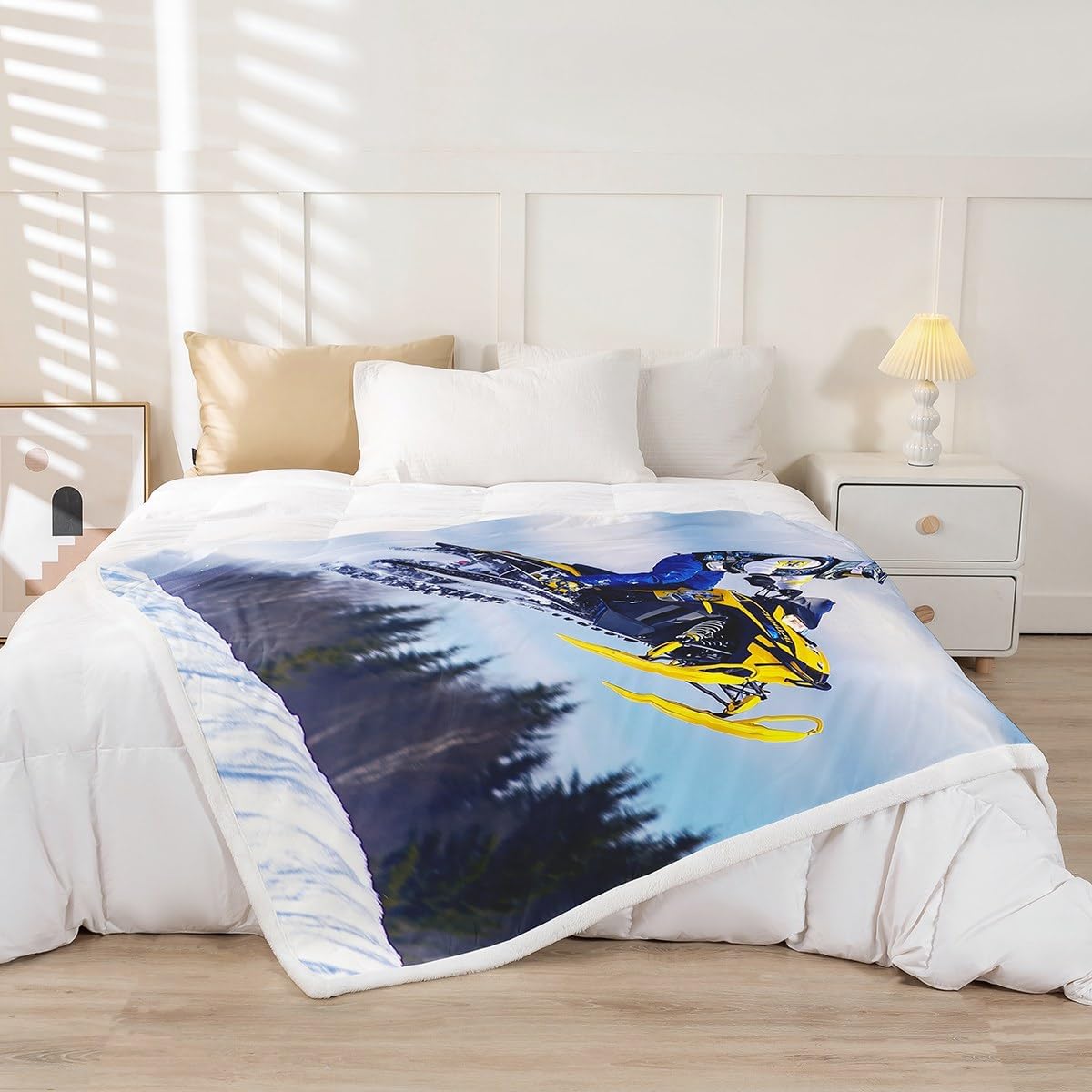 Snowmobile rider blanket winte - đánh giá và giá Outdoor Sports Adventure