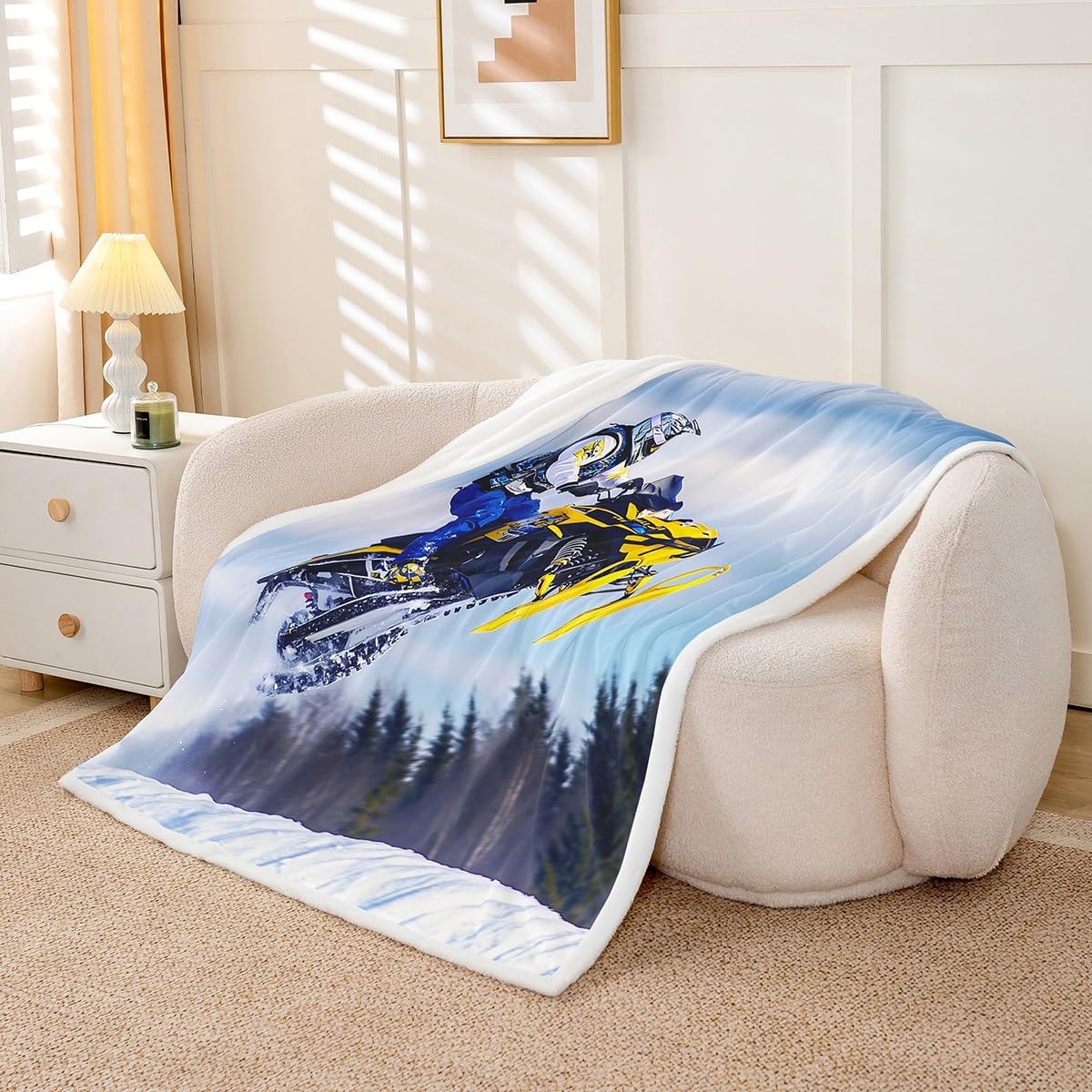 Snowmobile rider blanket winte - đánh giá và giá Outdoor Sports Adventure