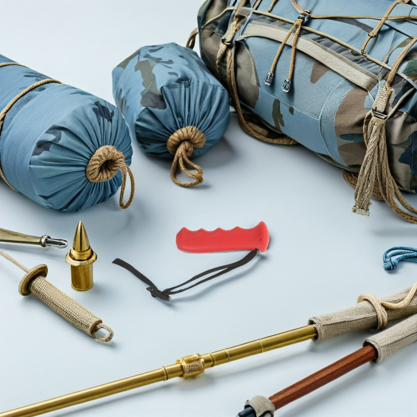 Red Cane Handle Grip Replaceme - đánh giá và giá Outdoor Sport Climbing Gear